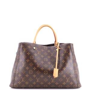 Louis Vuitton Montaigne Handbag Canvas #248350L23B